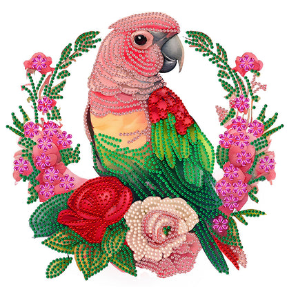 Parrot -  Special Shaped Drill Diamond Painting 30*30CM