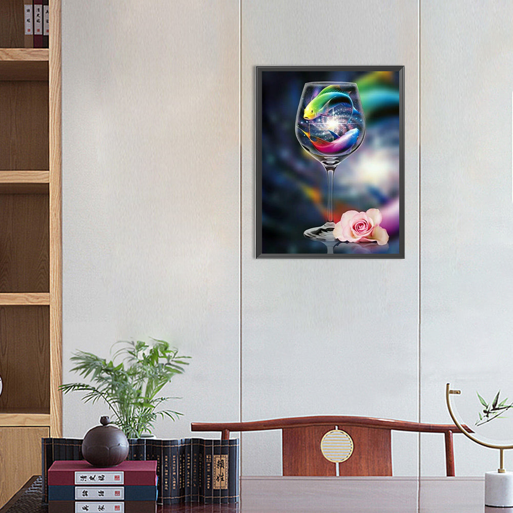 Goblet - Full Round Drill Diamond Painting 30*40CM