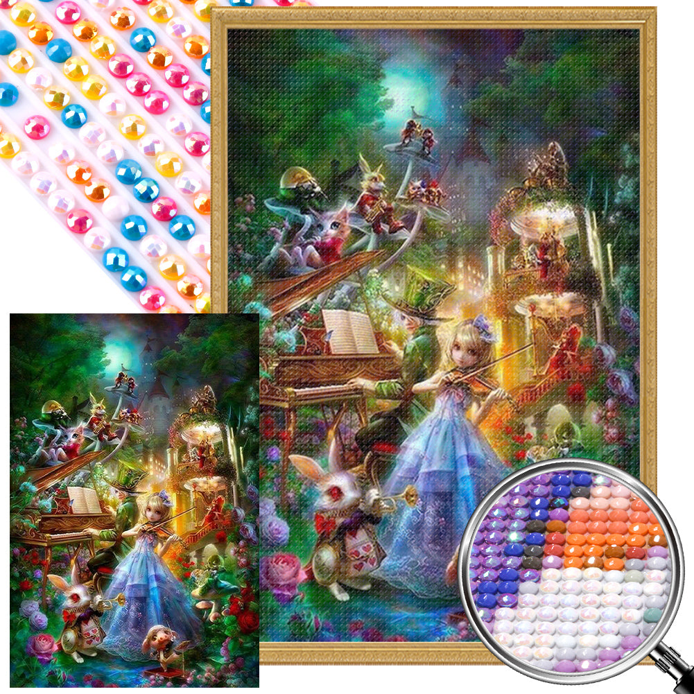 Virtuoso - Full AB Round Drill Diamond Painting 40*60CM