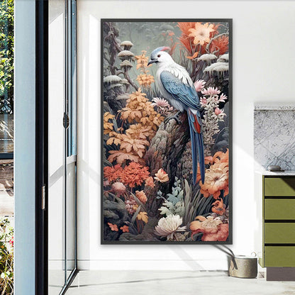 Forest Bird - Full AB Round Drill Diamond Painting 40*70CM