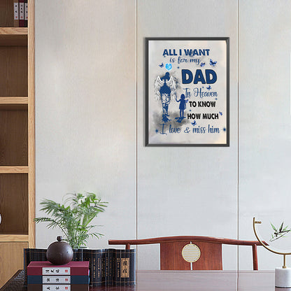 Confession To Parents - Full Round Drill Diamond Painting 30*40CM