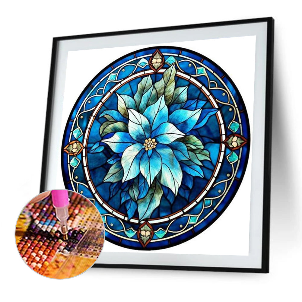 Glass Painting - Full AB Round Drill Diamond Painting 40*40CM