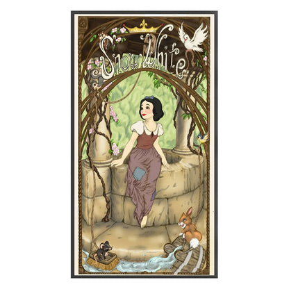 Disney Snow White - 11CT Stamped Cross Stitch 45*80CM