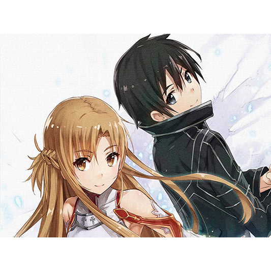 Sword Art Online - Full Round Drill Diamond Painting 40*30CM