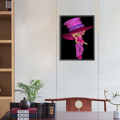 Clown Doll - Full Round Drill Diamond Painting 30*40CM