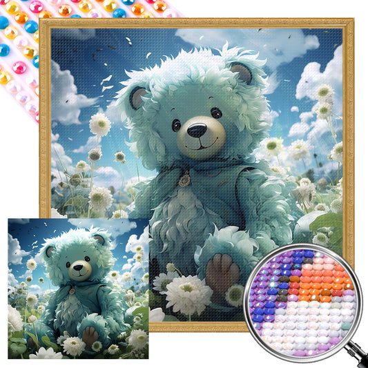 Cute Bear - Full AB Round Drill Diamond Painting 40*40CM