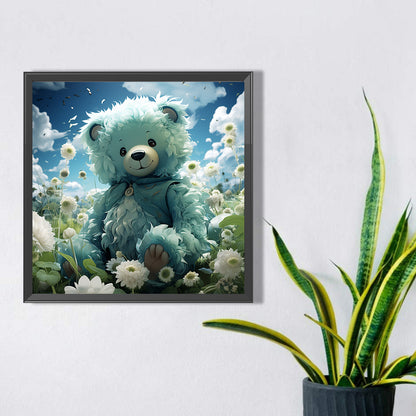 Cute Bear - Full AB Round Drill Diamond Painting 40*40CM