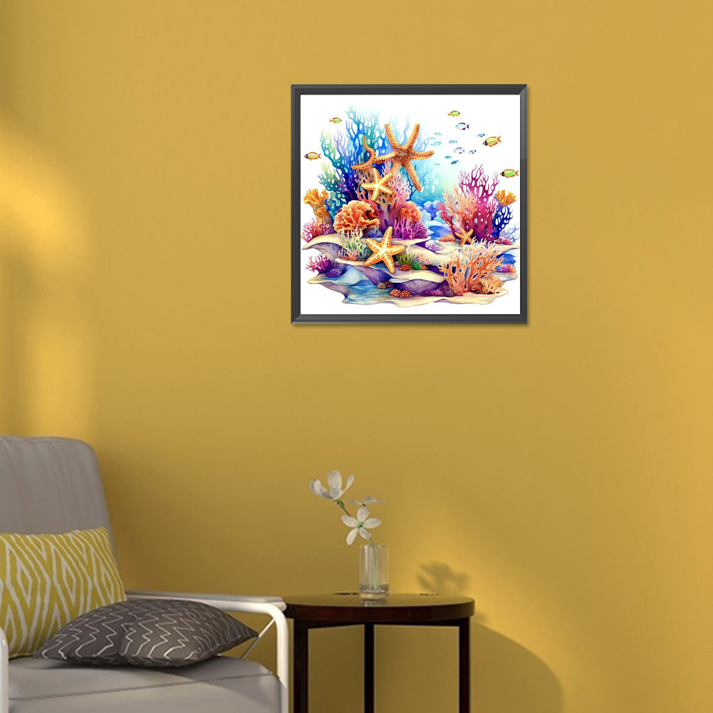The Underwater World - Full Round Drill Diamond Painting 30*30CM