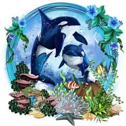 The Underwater World - Full Round Drill Diamond Painting 30*30CM
