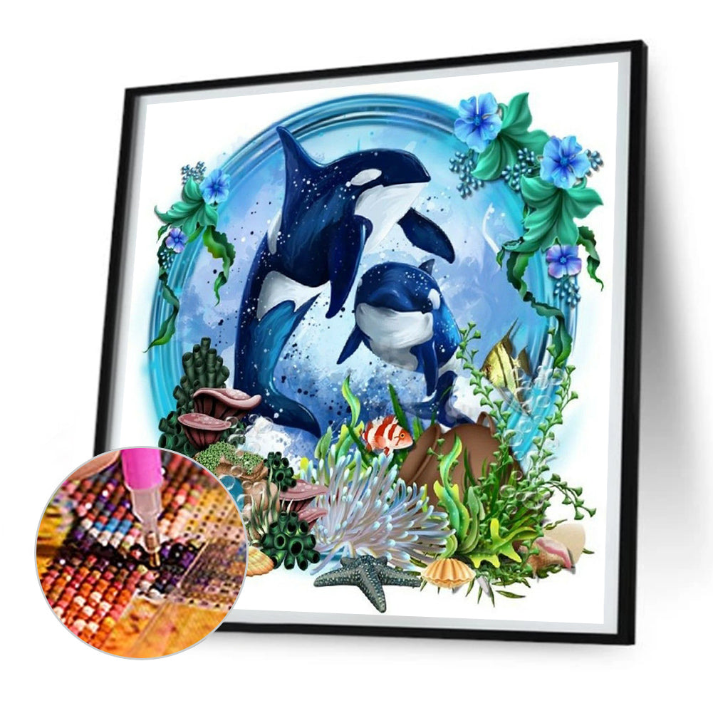 The Underwater World - Full Round Drill Diamond Painting 30*30CM