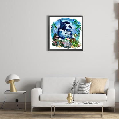 The Underwater World - Full Round Drill Diamond Painting 30*30CM