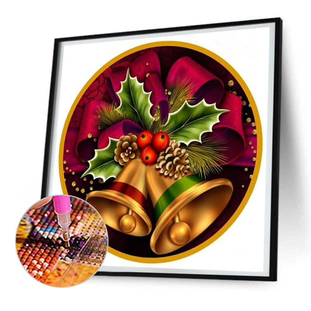 Bow Bell - Full Round Drill Diamond Painting 30*30CM