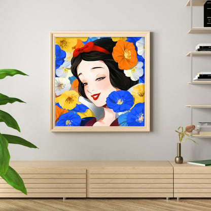 Snow White - 11CT Stamped Cross Stitch 50*50CM