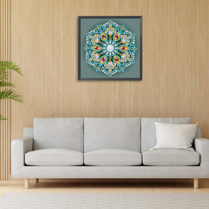 Mandala -  Special Shaped Drill Diamond Painting 30*30CM