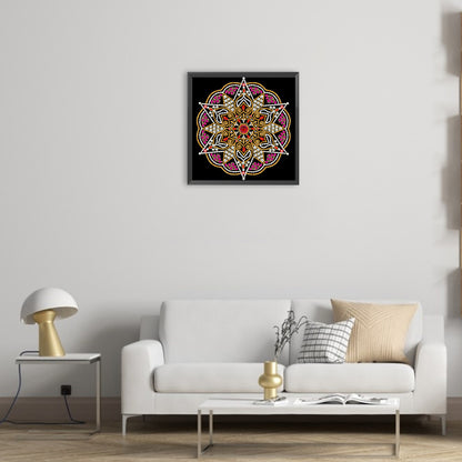 Mandala -  Special Shaped Drill Diamond Painting 30*30CM