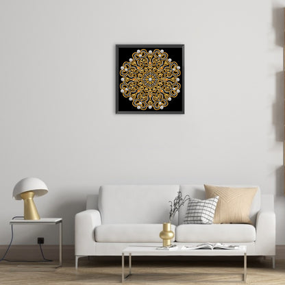 Mandala -  Special Shaped Drill Diamond Painting 30*30CM