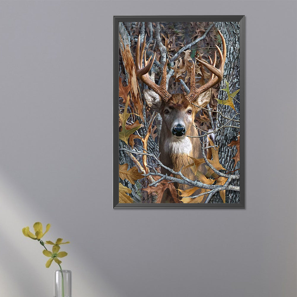 Elk - Full Square Drill Diamond Painting 20*30CM