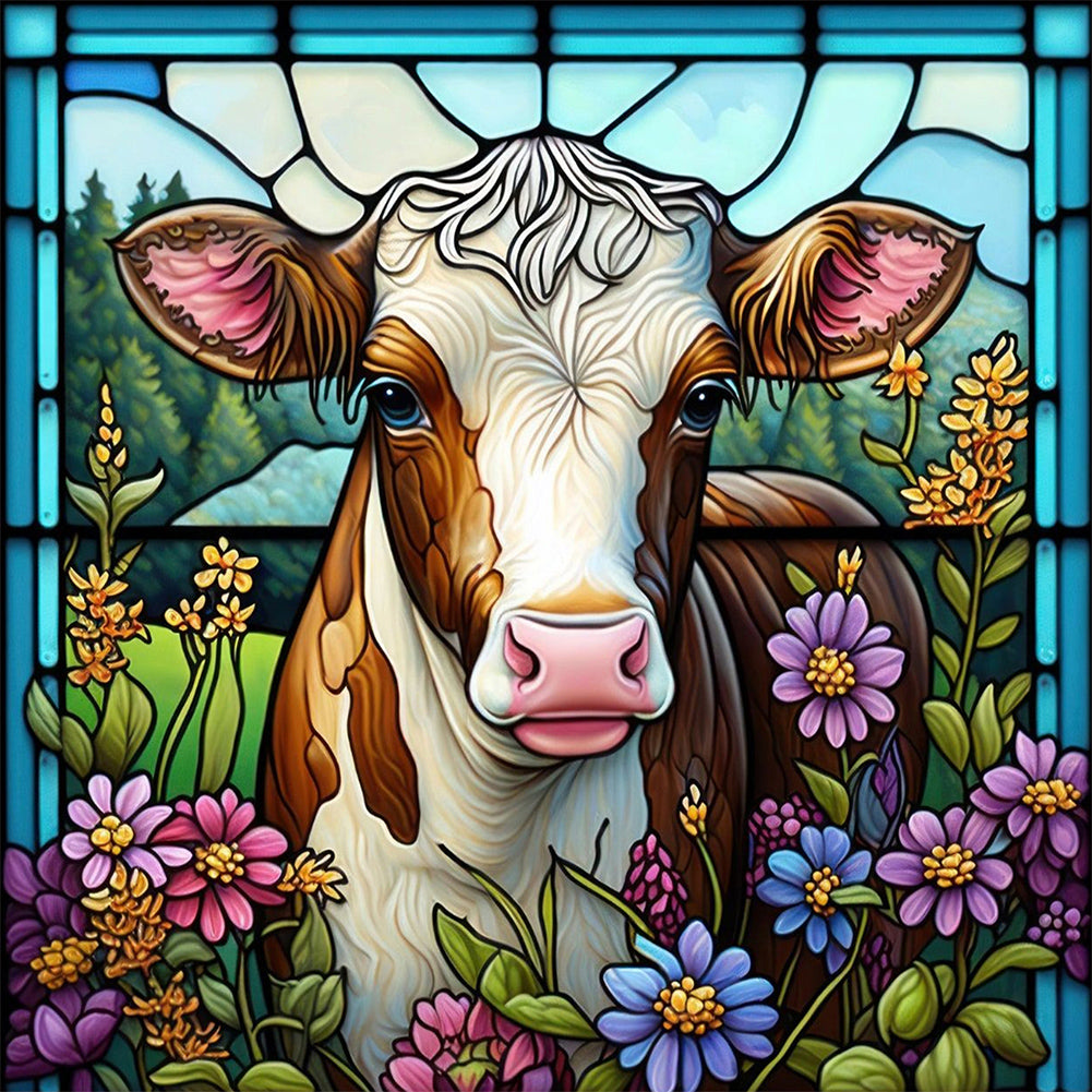 Calf - Full AB Square Drill Diamond Painting 40*40CM