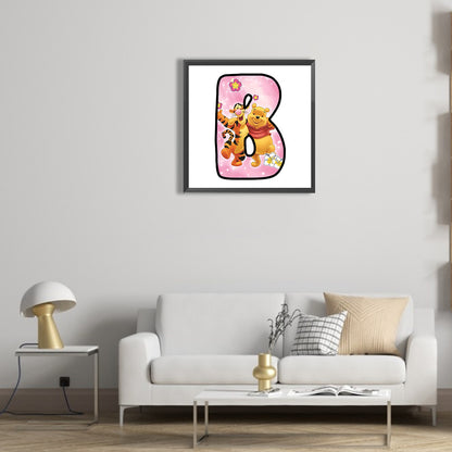 Tigger And Winnie The Pooh - Full Round Drill Diamond Painting 30*30CM