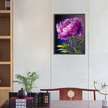 Peony - Full Round Drill Diamond Painting 30*40CM