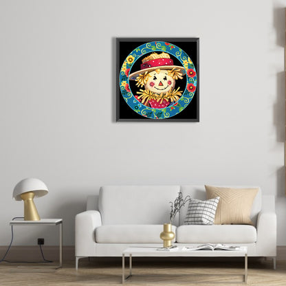 Scarecrow - Full Round Drill Diamond Painting 30*30CM