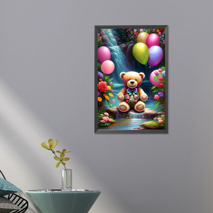 Little Bear - Full AB Round Drill Diamond Painting 40*60CM