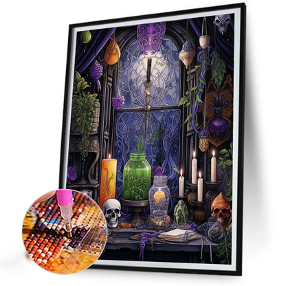 Halloween - Magic Space - Full Square Drill Diamond Painting 40*50CM