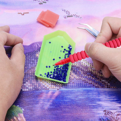 6pcs Diamond Painting Drill Pen Christmas Cartoon Gem Rhinestone Picker Tool