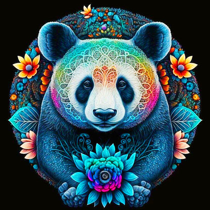 Panda - Full Round Drill Diamond Painting 50*50CM