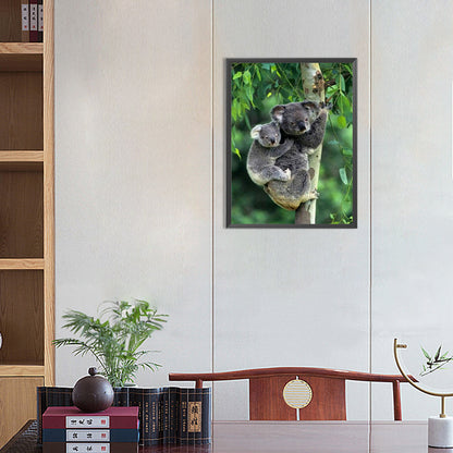 Koala - Full Round Drill Diamond Painting 30*40CM