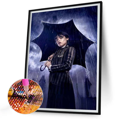 Wednesday - Full Round Drill Diamond Painting 30*40CM