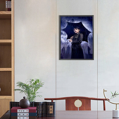 Wednesday - Full Round Drill Diamond Painting 30*40CM