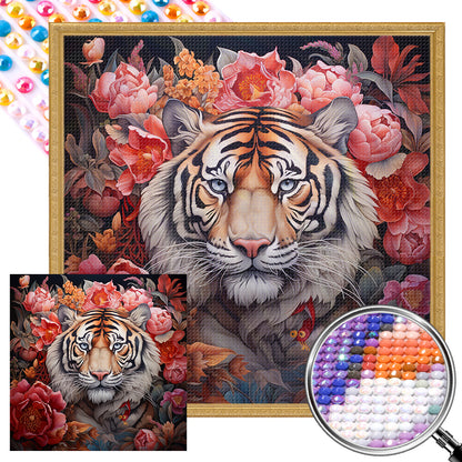 Tiger - Full AB Round Drill Diamond Painting 40*40CM