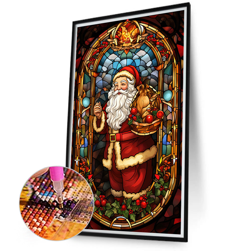 Santa Claus - Full Round Drill Diamond Painting 40*70CM