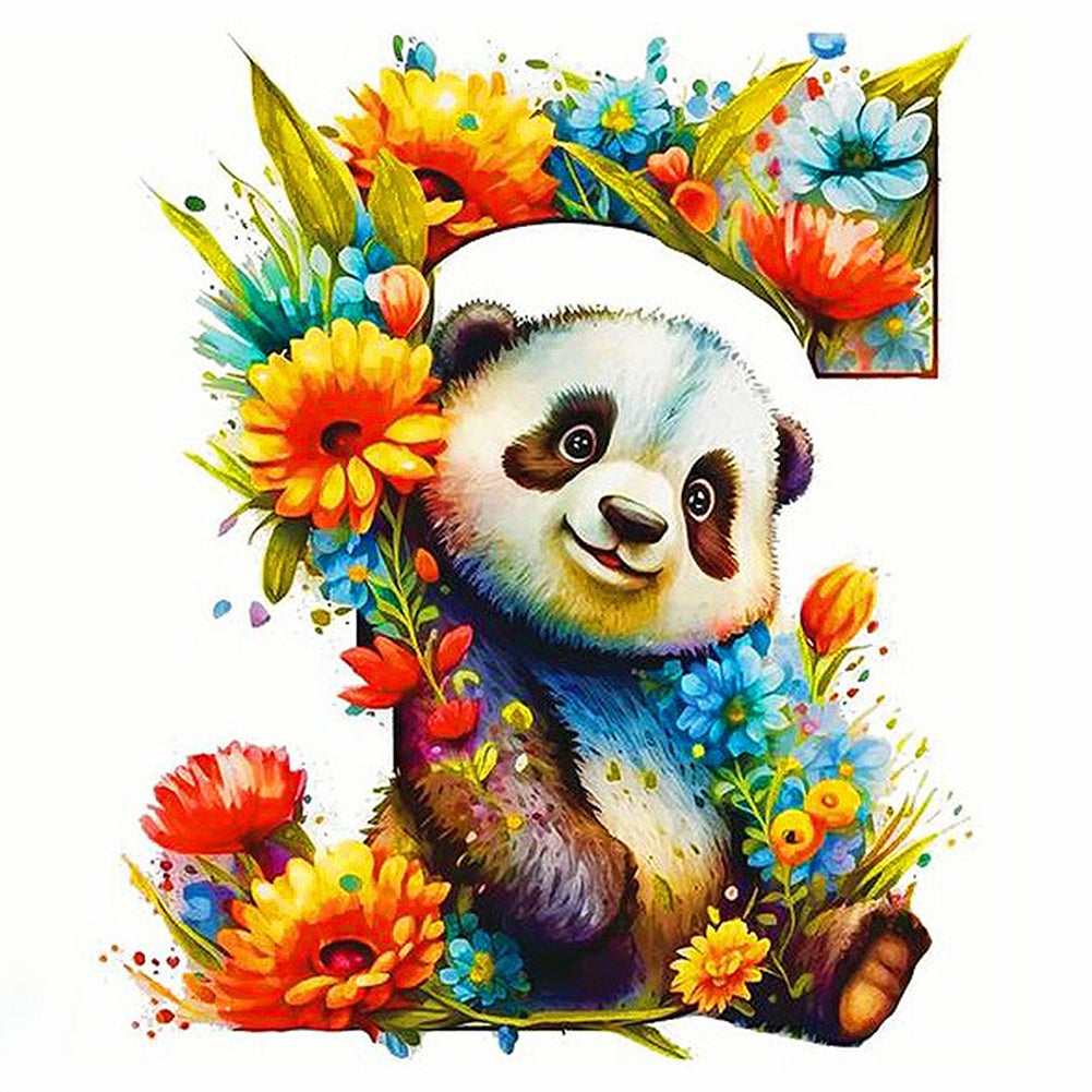 Panda¡¤S - Full Round Drill Diamond Painting 40*40CM