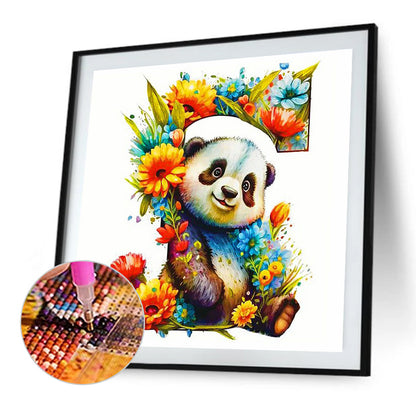 Panda¡¤S - Full Round Drill Diamond Painting 40*40CM