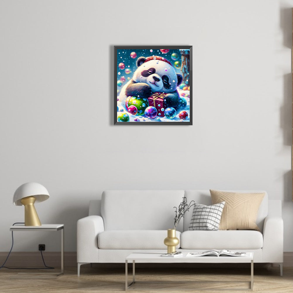 Panda Gift - Full Round Drill Diamond Painting 40*40CM