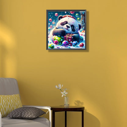 Panda Gift - Full Round Drill Diamond Painting 40*40CM