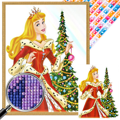 Sleeping Beauty - Full AB Square Drill Diamond Painting 30*40CM