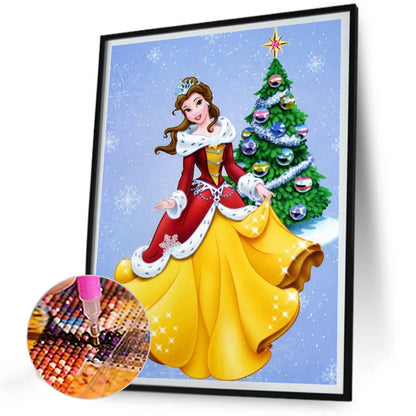 Princess Belle - Full AB Square Drill Diamond Painting 30*40CM