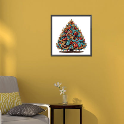 Christmas Tree - Special Shaped Drill Diamond Painting 30*30CM