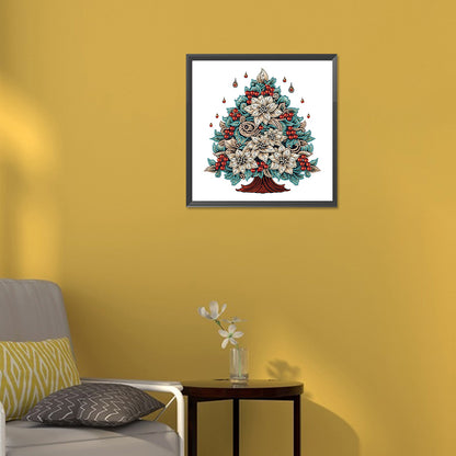 Christmas Tree - Special Shaped Drill Diamond Painting 30*30CM