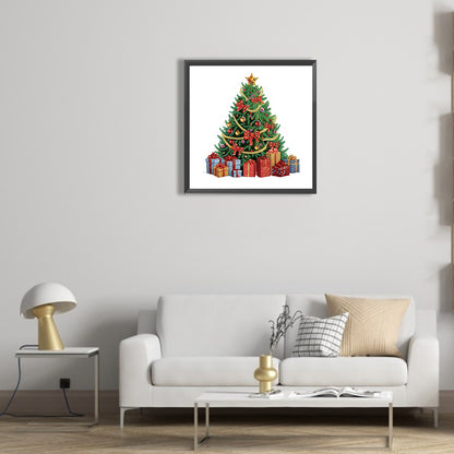 Christmas Tree - Special Shaped Drill Diamond Painting 30*30CM