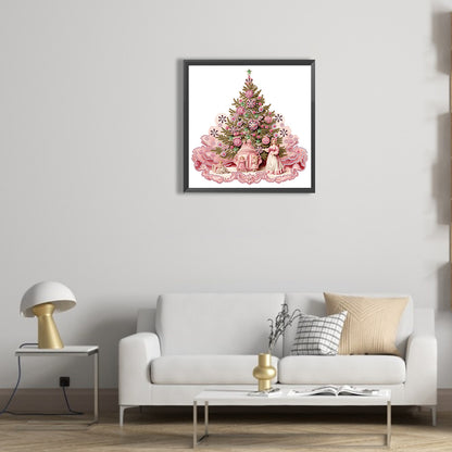 Christmas Tree - Special Shaped Drill Diamond Painting 30*30CM