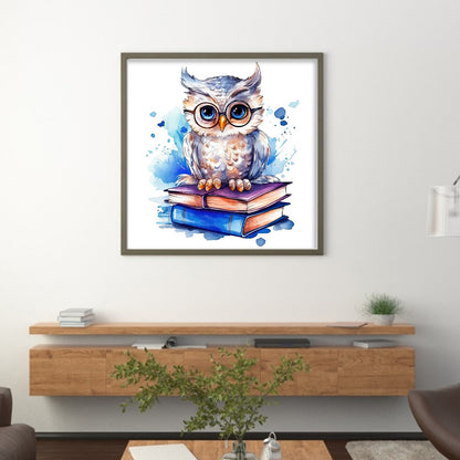 Owl - 18CT Stamped Cross Stitch 25*25CM