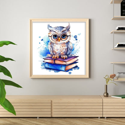 Owl - 18CT Stamped Cross Stitch 25*25CM