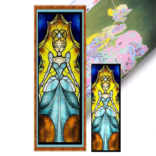 Cinderella Princess Cinderella - 11CT Stamped Cross Stitch 30*85CM