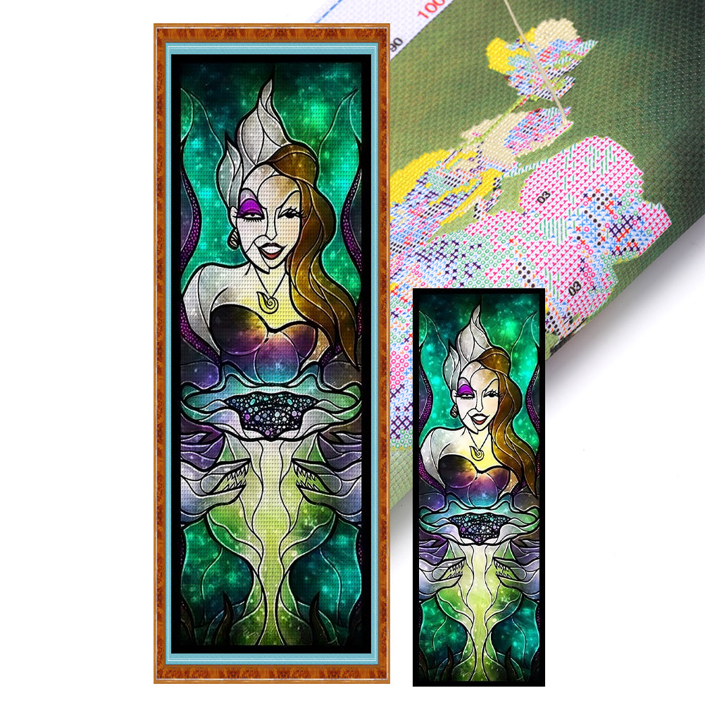 Disney Villain Ursula - 11CT Stamped Cross Stitch 30*85CM