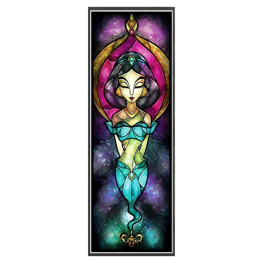 Disney Aladdin Princess Jasmine - 11CT Stamped Cross Stitch 30*85CM