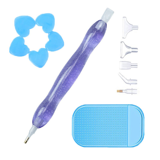 Diamond Painting Tools Kit Diamond Painting Pen Kits Plastic Tips with Drill Pen